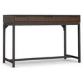 Devlin SOLID HARDWOOD Modern Industrial 48 inch Wide Small Desk