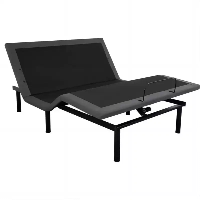 Zero-Gap Adjustable Bed Frame with Wireless Remote & Massage, Easy Assembly, Adjustable Head & Foot, USB Ports