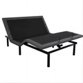 Zero-Gap Adjustable Bed Frame with Wireless Remote & Massage, Easy Assembly, Adjustable Head & Foot, USB Ports