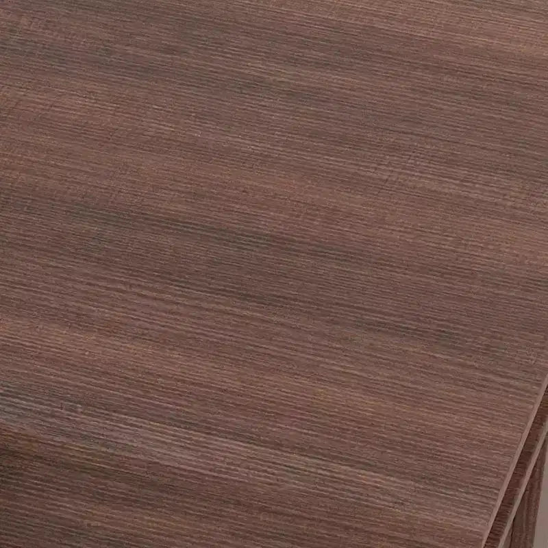Table basse avec tiroir et étagère de rangement ouverte, Grande table centrale en bois pour salon, Facile à nettoyer, Marron/Chêne clair